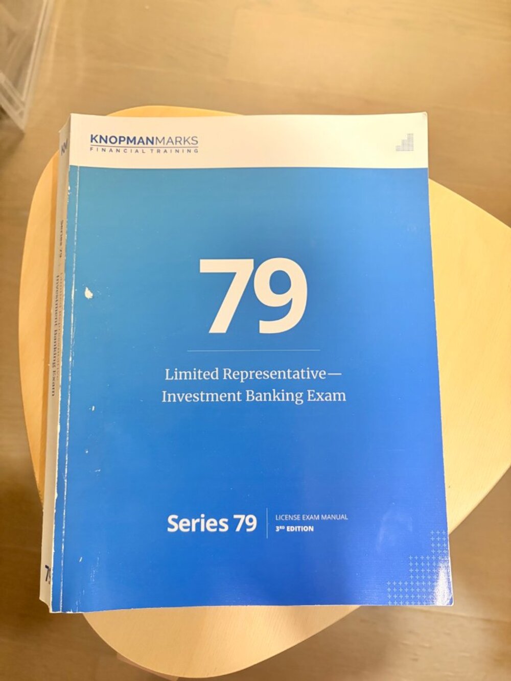Knopman Marks Series 79 Investment Banking Exam Manual 3rd Edition